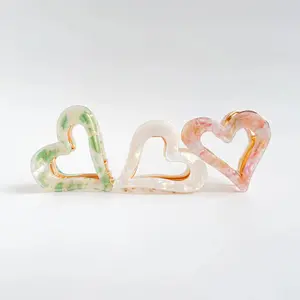 Juliette | Heart Claw Clip
