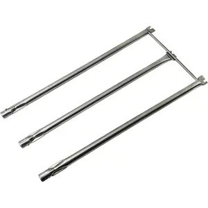 Store Parts DA105 7506 29" Stainless Steel Burner Tubes Set for Weber Genesis I - IV, Genesis  I & II,  B/C, Genesis  B/C (2000-2001) Gas Grill (with Side Control Panel)