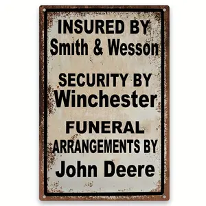 1count Funny Warning No Trespassing Sign Metal Aluminum 8"x12"