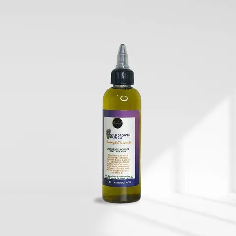 Cherichout Hair care - Hair Growth Oil infused with Rosemary, Peppermint, Lavender  (shine, strength, growth) Aloe Avocado Jojoba Coconut