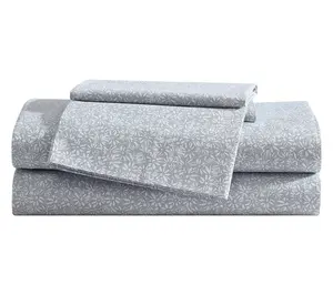 Eddie Bauer Little Blossom Grey Queen Sheet Set