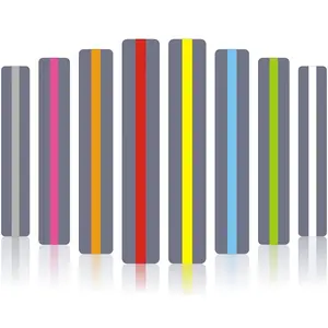 8/16/24 Pcs Reading Strips, Color Overlay Highlighters, Bookmarks, Various Colors, Aid for Children with Reading Difficulties, Visual Aid, Teacher Supplies