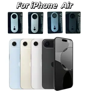 iPhone 17 Air Camera Lens Protector Case, Full Body Armor Film, HD Tempered Glass, Durable Metal Frame, Scratch-Resistant Cover