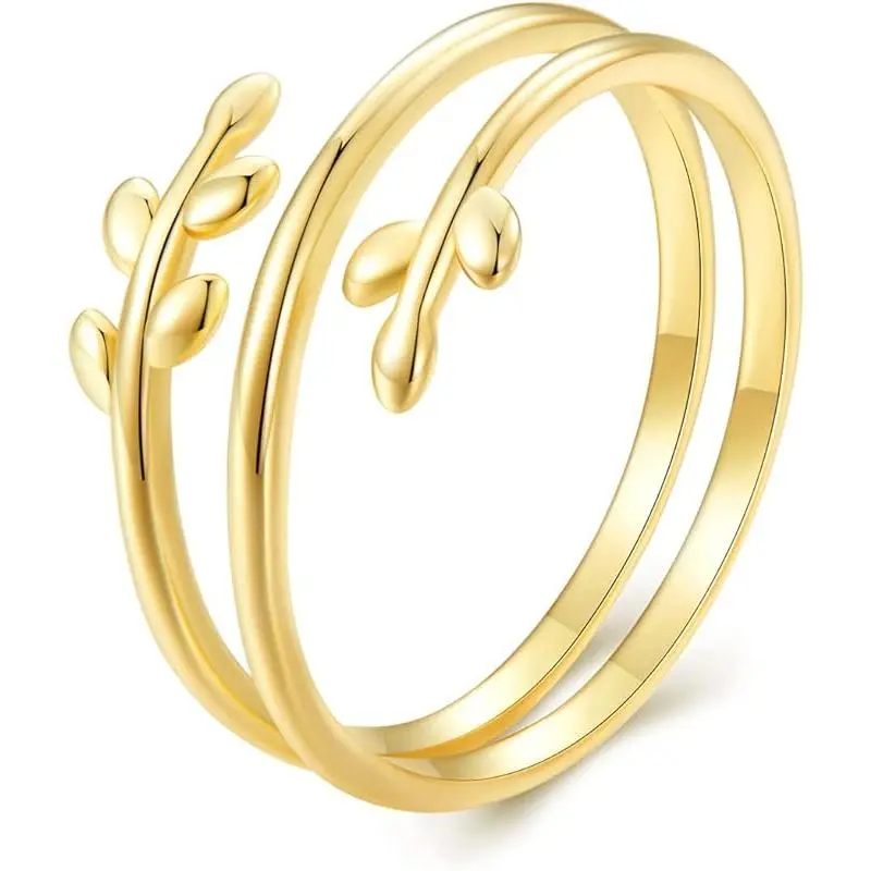 Golden Multi-layer Leaf