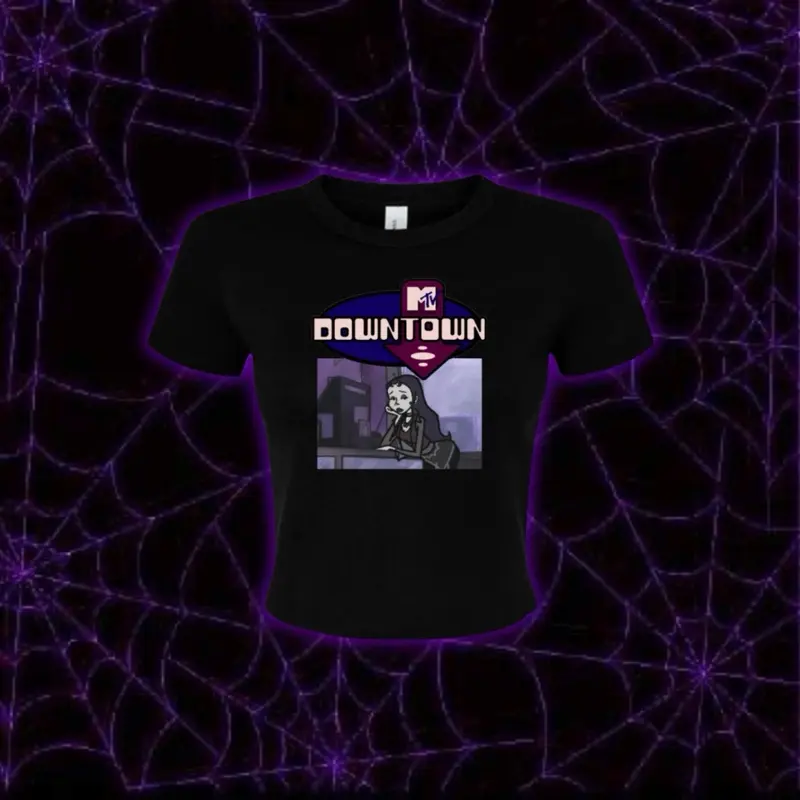 MTV downtown Serena babydoll tee