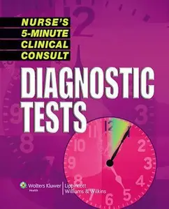 USED-Nurse's 5-minute Clinical Consult: Diagnostic Tests by Springhouse (Paperback)