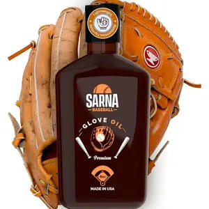 Baseball Glove Oil for Softball & Baseball Gloves, 8 Oz – Lanolin-Based Formula, Helps Soften Leather & Prevents Cracking – Game-Ready Glove Oil to Break in Gloves