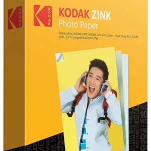 Zink KODAK 2"x3" Premium Photo Paper (50 Sheets) Compatible with KODAK Smile, KODAK Step, PRINTOMATIC, 50 count (Pack of 1)
