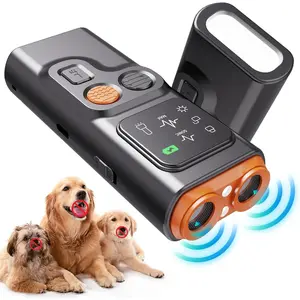 Bark Guard,Bark Guard for Dogs,Anti Barking Device for Dogs,Rechargeable Ultrasonic Dog Bark Deterrent Device with Hd Display and Led Flashlight,Stop Bad Behavior Without Yelling Or Swatting