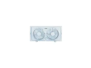 Optimus F-5280 7" Twin 2-Speed Window Fan