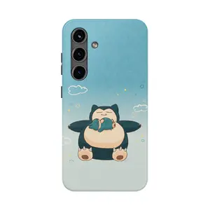 Sleeping Snorlax Compatible with SAMSUNG GALAXY S21 S22 S23 S24 S25 ULTRA PLUS