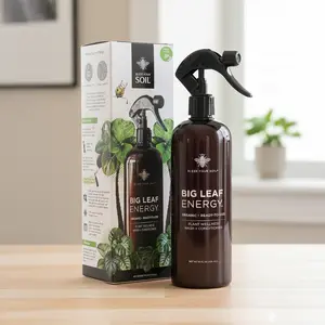 Neem Oil Spray for Plants - Big Leaf Energy (16 FL OZ) - Organic Essential Oil Blend - Made in USA - Chemical-Free for Indoor Plants and Outdoor Gardening