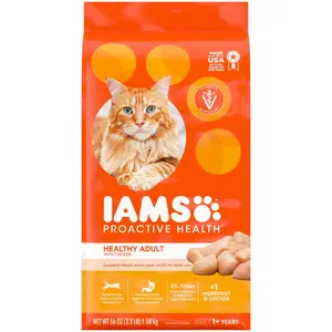Iams Proactive Health Chicken Dry Cat Food, 3.5 Lb Bag