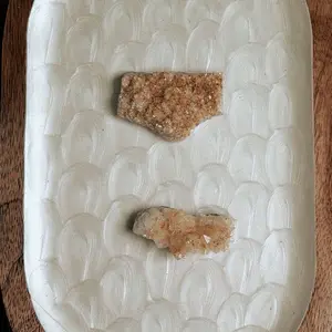 raw citrine slabs