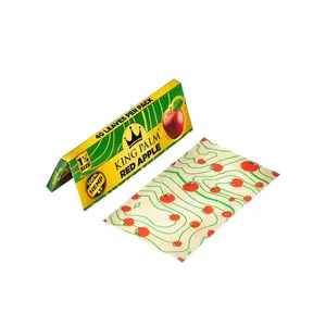 King Palm Paper 1 1/4 Red Apple- 5 Packs