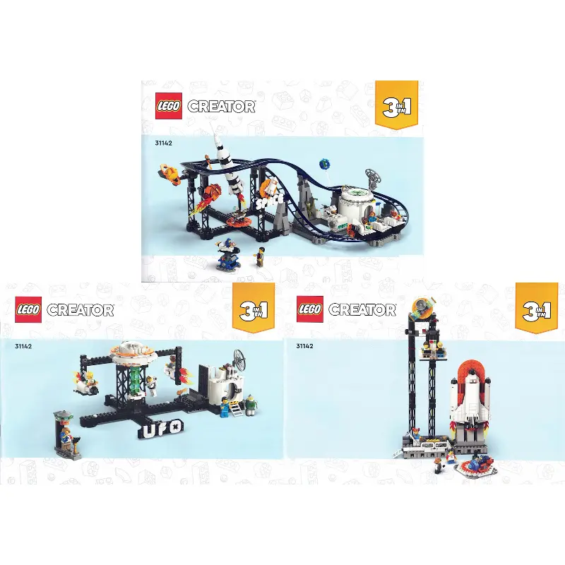 31142 - Space Roller Coaster - INSTRUCTIONS ONLY
