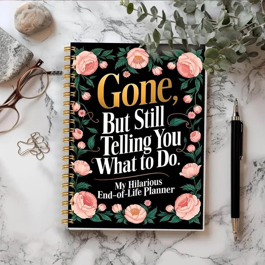 Final Wishes Will Preparation Workbook, Estate Planning Guide, Executor Handbook, Posthumous To-Do List, 100 Pages, 5.5x8.3 Inches