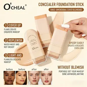 Hydrating Long Lasting Transfer-Proof All Day Wear No Crease Face Makeup Concealer Foundation