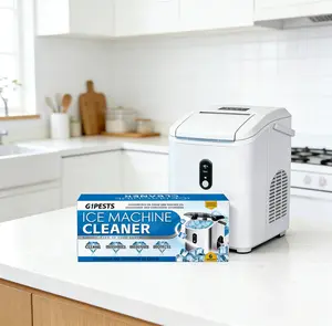 Universal lce Machine Cleaner Tablets 6-Pack, Nickel-Safe Descaling Solution for All lce Makers, PowerfulScale Remover for Countertop lce Maker & Nugget lce Maker, Universal lce Machine Cleaner to ExtendMachine Life & Keep lce Fresh & Clean