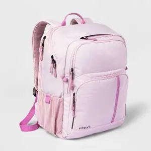 Embark Top-load 17" Backpack Pink - Compact Design, Ideal for Everyday Use