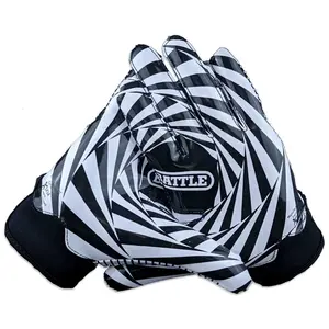 Kaleidoscope Doom 1.0 Receiver Football Gloves