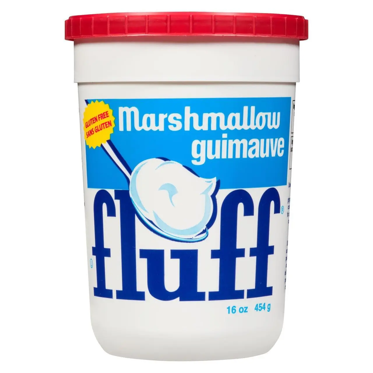 Marshmallow Fluff Peanut-Free Traditional Creamy Ambient Spread - 16 oz Baking Ingredient