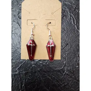 Blood Coffin earrings