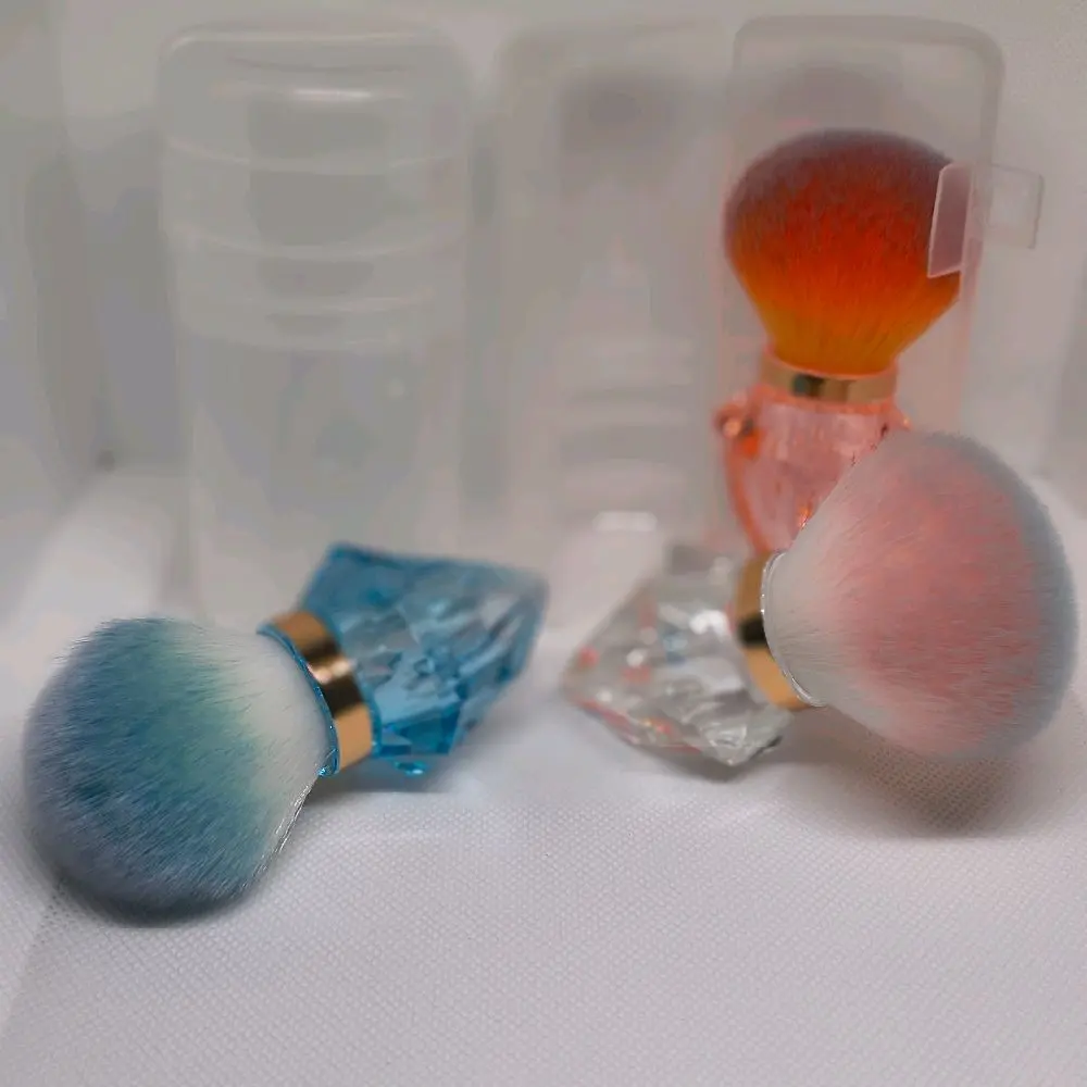 Diamond nail duster brush