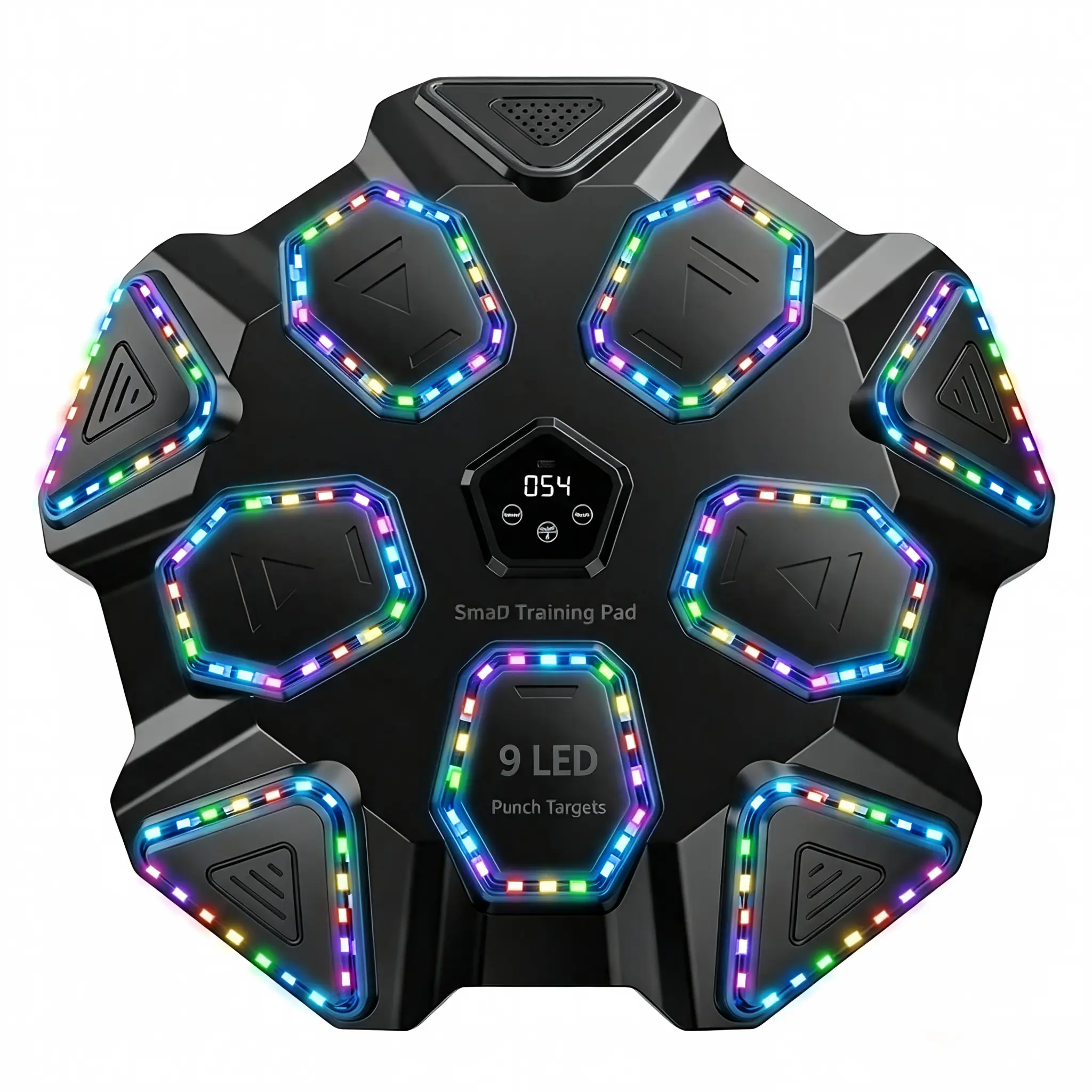 9 Target Smart Music Boxing Machine，Boxing Training Equipment，Electronic Wall Boxing Pad，Smart Boxing Target