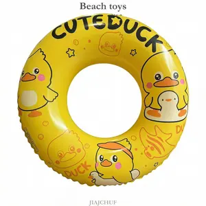 Pool Floaties for Kids Ages 3+, Duck Inflatable Pool Float Toys, Fun Swimming Ring for Children, Perfect Summer Water Play