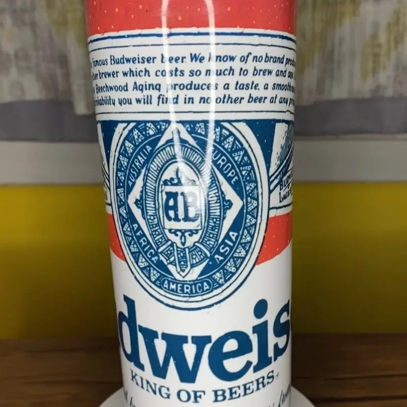 Budweiser tumbler Beverage Bottle
