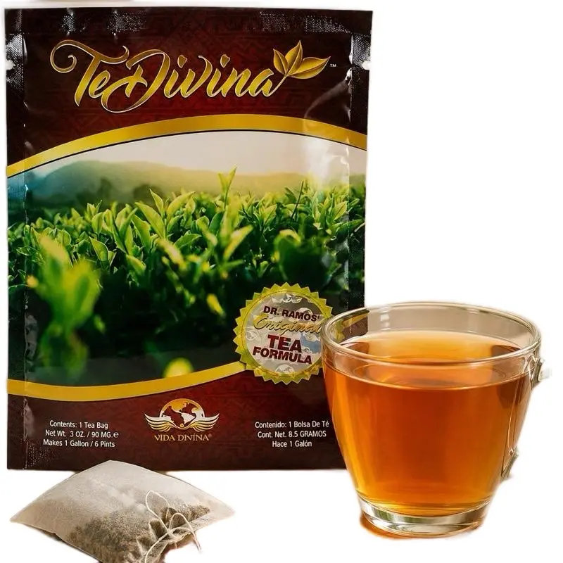 Divina Herbal Tea with Ganoderma – Premium Herbal Blend | Makes 1 Gallon | 1 Sachets