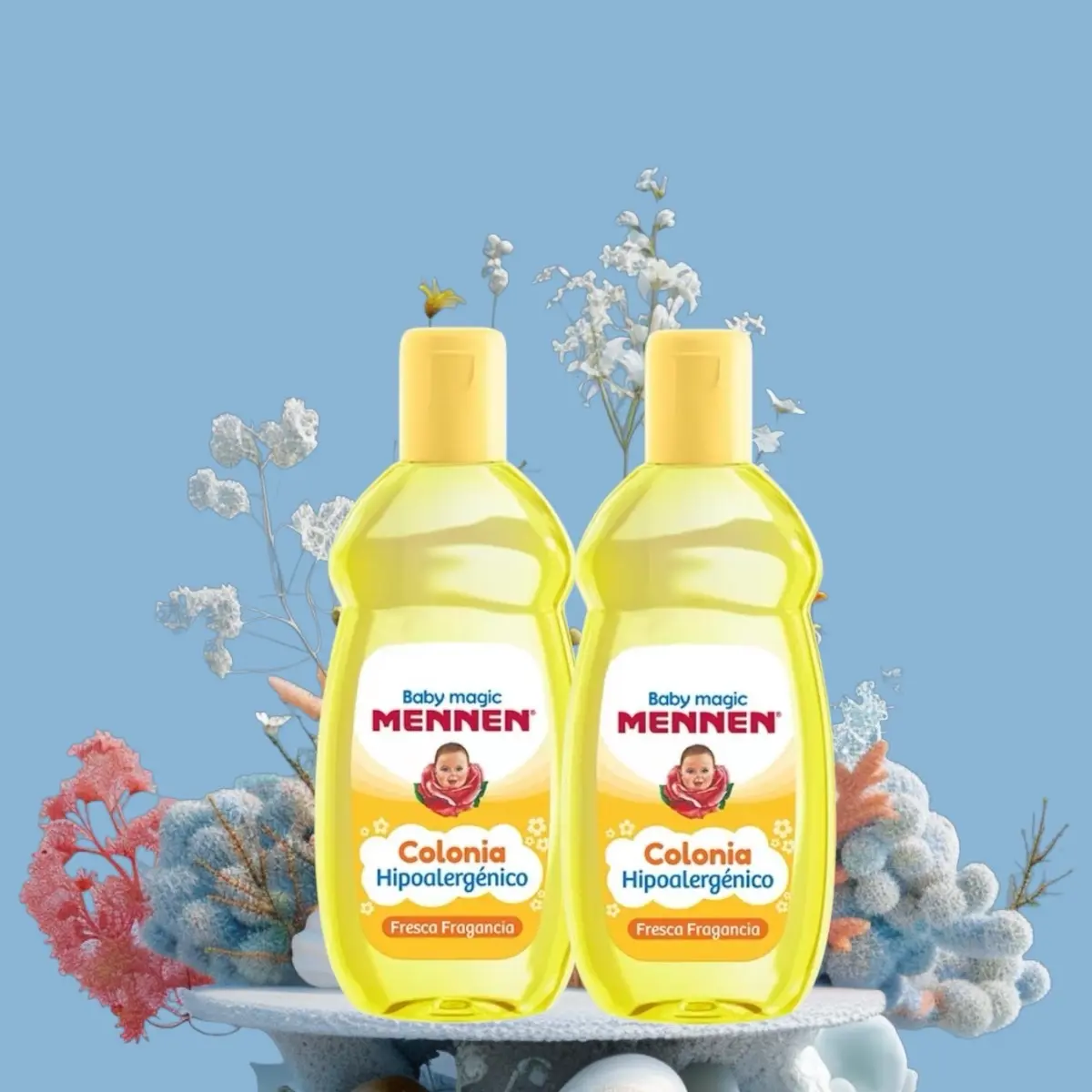 MENEN COLONIA Hipoalergenico para bebés 2 Pack (Paquete de 2) - Hypoallergenic, México