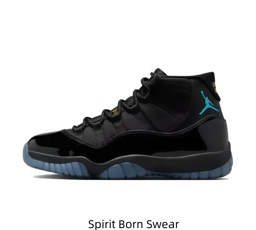 Men Women Full Black Mid Top Basketball Sneakers Gloss Patent Heel Turquoise Teal Blue Logo Translucent Blue Cushioned Flat Sports Shoes For Street Daily Outfits