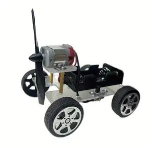 Babywendy DIY electric car kit for educational toys, wind powered car, DIY handmade technology small production, scientific experiment puzzle assembly, electric toys