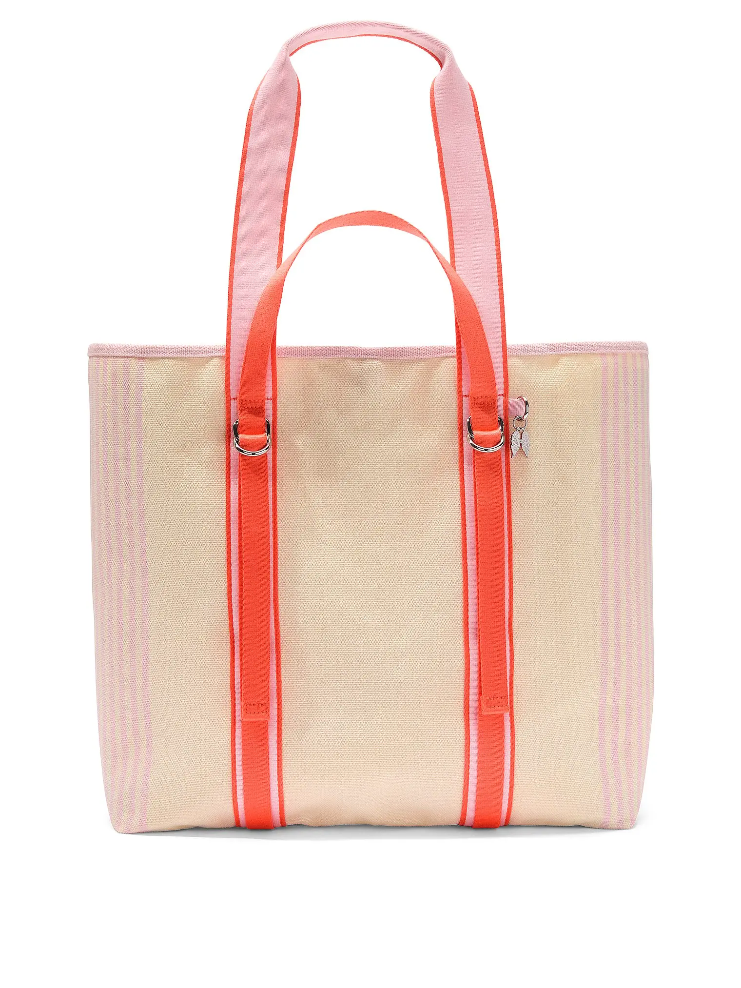 Victoria's Secret Canvas Carryall Beach Tote Bag Victoria's Secret Canvas Carryall Beach Tote Bag