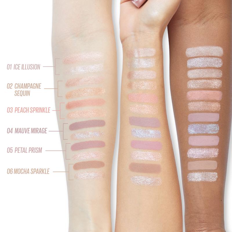 Kaja Wink Dazzle | Dual-ended creamy Eyeshadow Stick with Glitter, 'Aegyo' makeup look, Smudge proof, Creamy & blendable formula, Multi-Stick | Vegan, Cruelty-Free