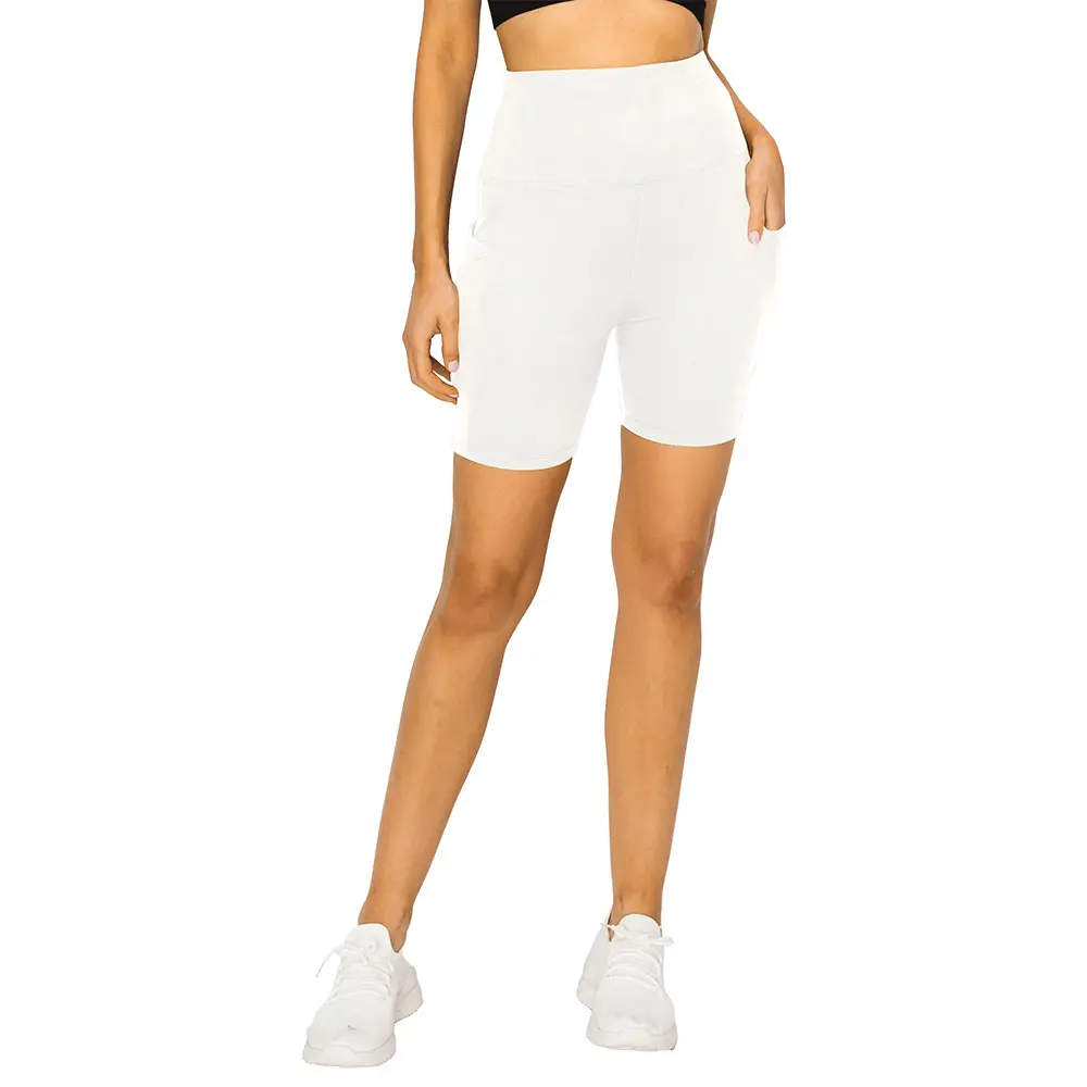 Women's 1 Piece High-Waisted Breathable Sports Cycling Shorts - Pocket Stretch Bodysuit for Fitness, Running, Cycling & Casual WearGift Women's 1 Piece High-Waisted Breathable Sports Cycling Shorts - Pocket Stretch Bodysuit for Fitness, Running, Cycling & Casual WearGift