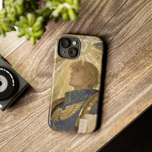 Warhammer 40k Roboute Guilliman Phone Case | Ultramarines Primarch Renaissance Art Cover  for iPhone 16 Pro Max 15 Plus 14 13 12 11 XS Max & Samsung Galaxy – Shockproof Polycarbonate TPU