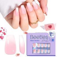 60 PCS Short Coffin Ombre