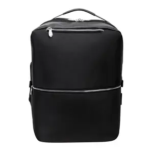 212 MAIN 17 in. U Series East Side Ballistic Nylon 2-in-1 Convertible Laptop & Tablet Travel Backpack - Cross-Body Function, Adjustable Strap, Airflow Pads, Black