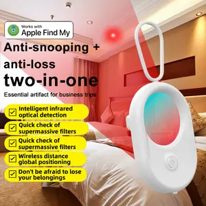 Zihnic Camera Detectors 2025 work with Apple find my,Wireless Detector for Travel,Hotel,Home,Bathroom,Car,Comprehensive Privacy Protection