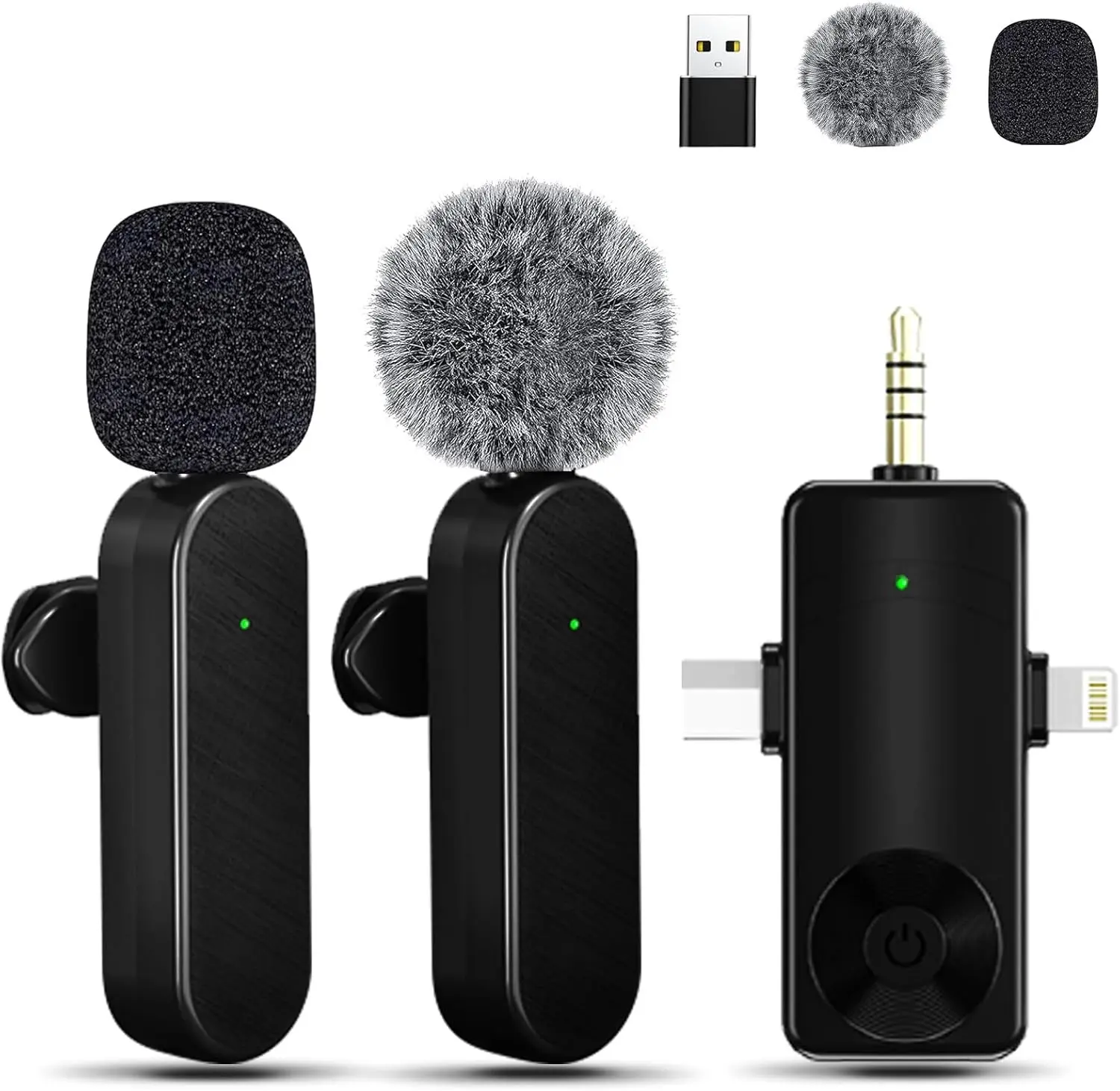 USB Microphone with Windscreen and Pop Filter for Clear Audio Recording and Streaming