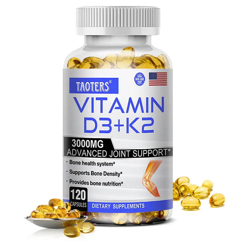 TAOTERS Vitamin D3+K2 3000MG - Advanced Joint & Bone Support Supplement