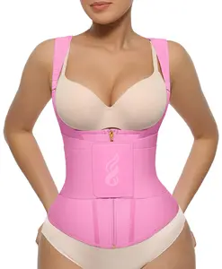 FeelinGirl Plus Size Waist Trainer OutdoorFun Vest  Womenswear Comfort Straps matt waist Spandex Day Waist Trainer Everyday Belts