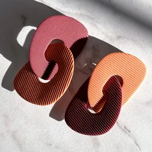 Dual Line Texture Sheet for Polymer Clay Creations - Corduroy Texture