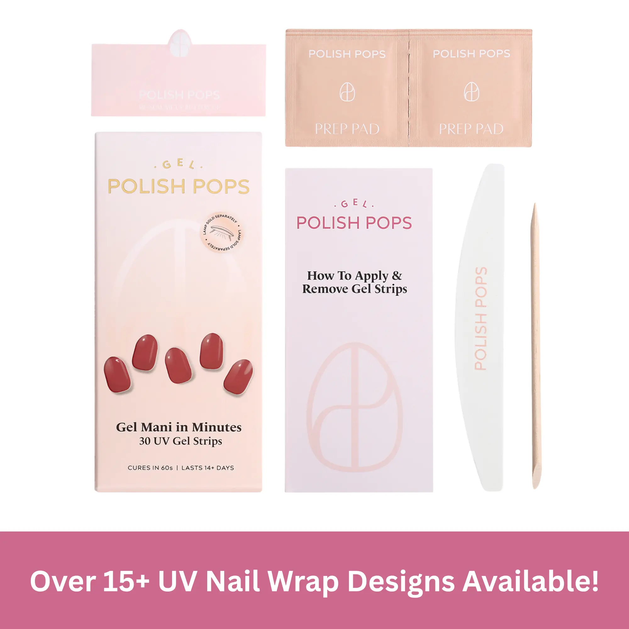 UV Gel Nail Wraps