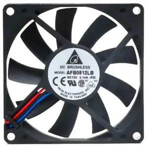 Delta 23-8015-02 80 x 80 x 15 mm. Ball Bearing Cooling Fan