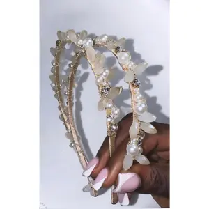 Pearl Beaded Headband