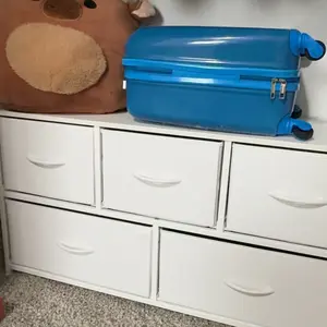 【Valentine's Day gift】Cupboards Cabinets Dresser - Fabric Storage Tower with 5 Drawers, Bedroom Organizer, Chest of Drawers for Closet, Entryway, Versatile Design